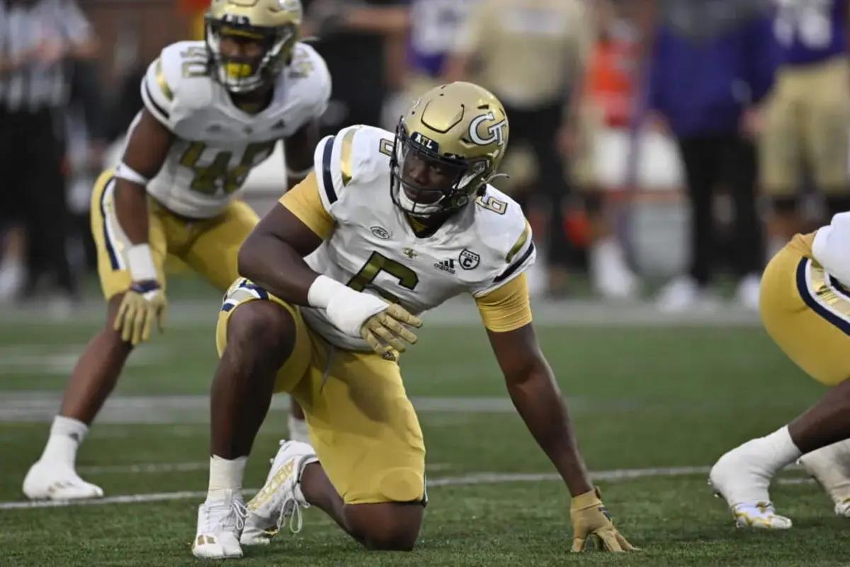 Georgia Tech defensive end Keion White